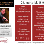 28.03.2025 – SMWS smagning med Thomas Korsgaard