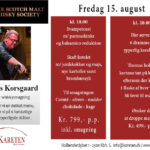 15.08.2025 – Whiskysmagning m/ Thomas Korsgaard fra SMWS