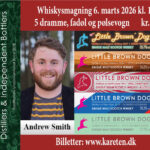 06.03.2026 – 6. marts 2026 Whiskysmagning – Little Brown Dog