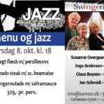 08.10.2026 – JAZZ & DINNER m/ SWINGERIET