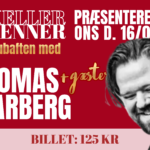 16.09.2026 – Stand up Comedy m/ Thomas Warberg og gæster